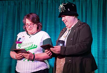 Carol Eis and Karen Eis